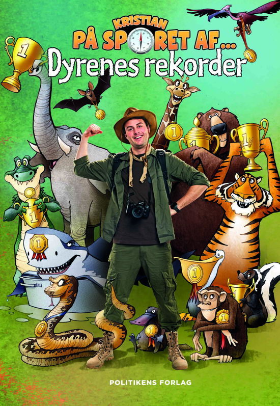 Kristian Gintberg · Kristian på sporet: Kristian på sporet af dyrenes rekorder (Hardcover Book) [1.º edición] (2024)