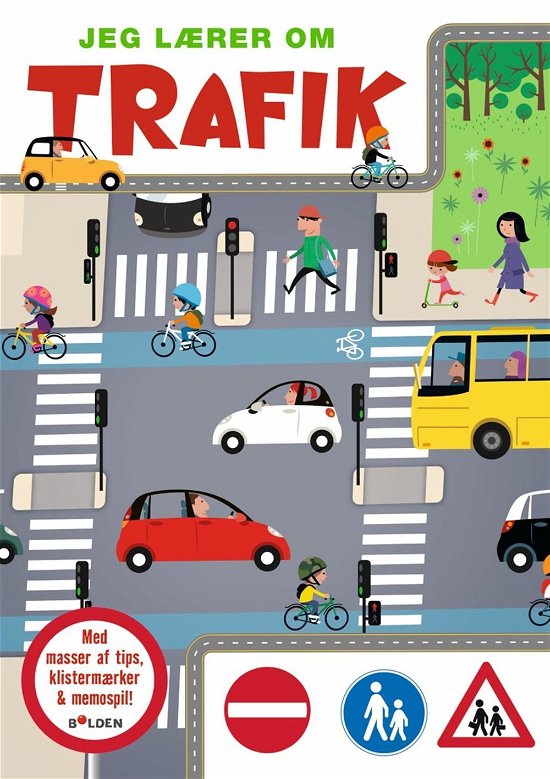Cover for Jeg lærer om trafik (Heftet bok) [1. utgave] (2015)