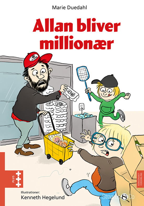 Cover for Marie Duedahl · Plus: Allan bliver millionær (Hardcover Book) [1st edition] (2025)