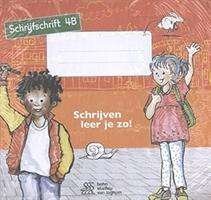 Cover for Henk Schweitzer · Schrijven leer je zo! - Schrijfschrift 4B - set van 5 stuks (Pocketbok) (2017)