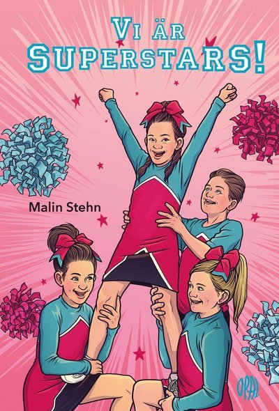 Cover for Malin Stehn · Vi är Superstars! (Indbundet Bog) (2019)