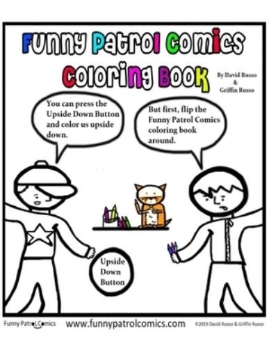 Cover for Griffin Russo · Funny Patrol Comics Coloring Book (Paperback Book) (2020)