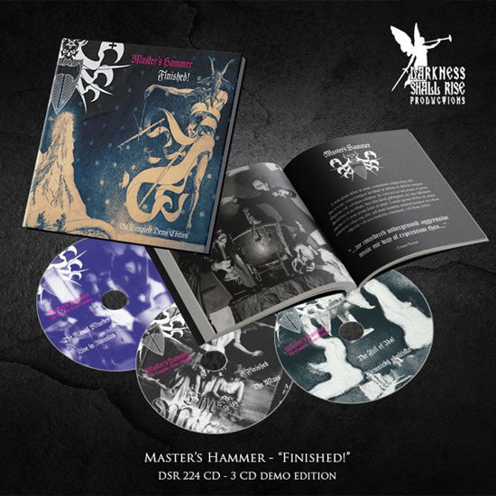 Finished! the Complete Demo Edition (3cd Hardcover Book W/ Booklet) - Master's Hammer - Musique - DARKNESS SHALL RISE PRODUCTION - 9956683620695 - 19 janvier 2024