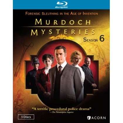 Cover for Murdoch Mysteries Season 6 (Blu-ray) (2013)