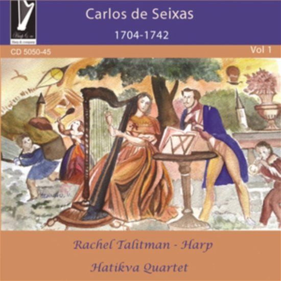 Cover for Rachel Talitman &amp; Hatikva Quartet · Carlos De Seixas (1704-1742) (CD) (2021)