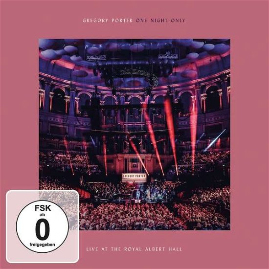 Cover for Gregory Porter · One Night Only - Live at The Royal Albert Hall (DVD/CD) (2018)