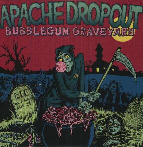 Cover for Apache Dropout · Bubblegum Graveyard (LP) (2012)