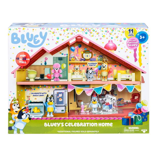 Bluey's Birthday Celebration Home Playset (90269) - Bluey - Merchandise - Moose - 0630996176696 - 