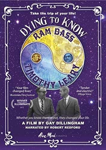 Cover for Dying to Know: Ram Dass &amp; Timothy Leary (DVD) (2017)