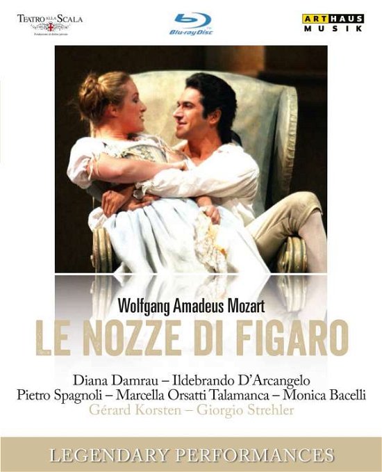 Cover for Damrau / Spagnoli / Korsten · Mozart / Le Nozze Di Figaro (Blu-ray) (2015)