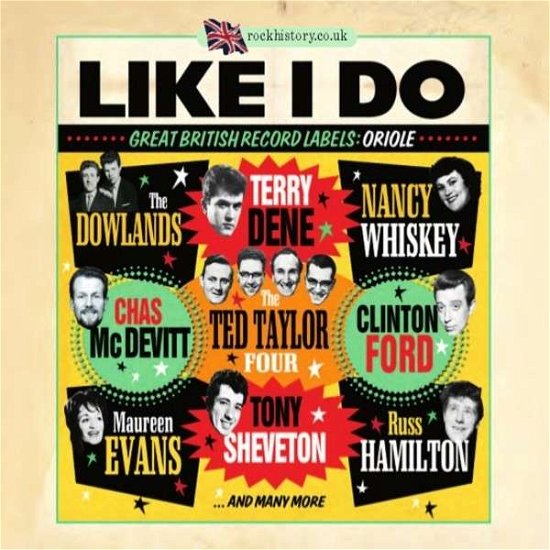 Cover for Various Artists · Like I Do – Great British Record Labels - Oriole (CD) (2015)