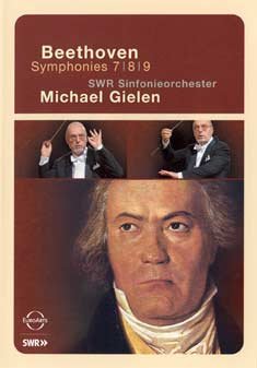 Cover for Beethoven Ludwig Van · Sinfonia N.7 Op.92, N.8 Op.93, N. 9 (DVD) (2004)