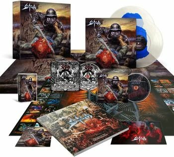 Cover for Sodom · 40 Years at War – the Greatest Hell of Sodom (2lp, 2cd, Mc, Posters, Book) (LP) [Box set] (2022)