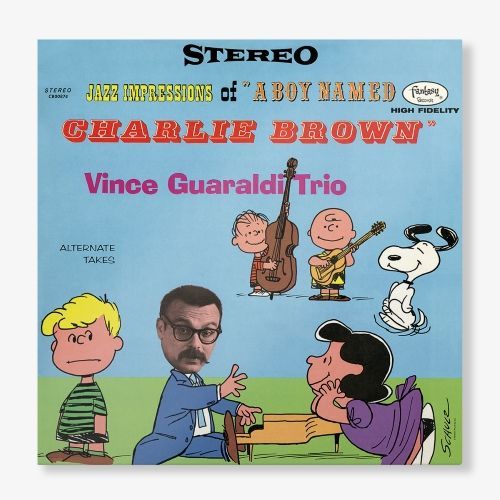 Cover for Vince Guaraldi Trio · Jazz Impressions Of A Boy Named Charlie Brown (LP) [RSD 2025 Sky Blue Vinyl edition] (2025)