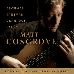 Cover for Matt Cosgrove · Romantic &amp; 20th Century Music (CD) (2015)