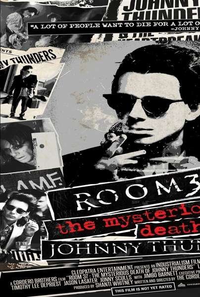 Cover for Johnny Thunders · Room 37: The Mysterious Death Of Johnny Thunders (DVD) (2019)