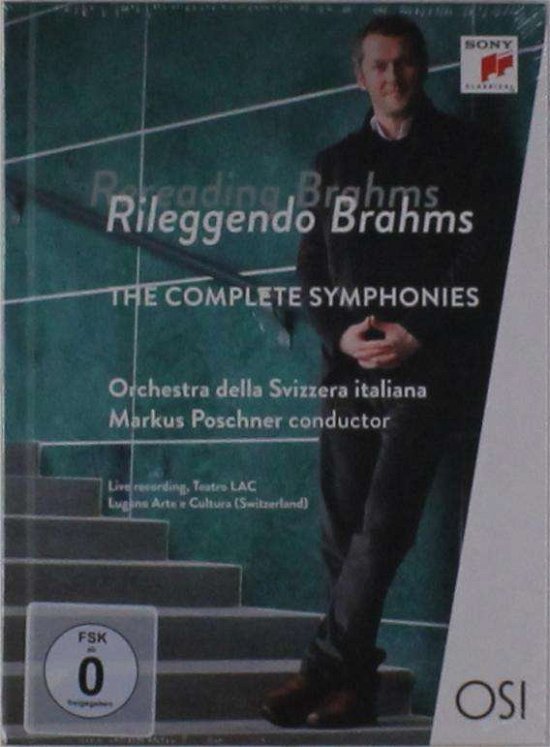 Cover for Johannes Brahms (1833-1897) · Symphonien Nr.1-4 (Rereading Brahms) (DVD) (2016)