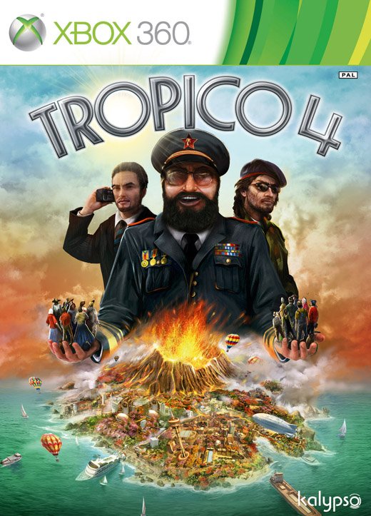 Cover for XBOX 360 · Tropico 4 (X360) (2011)