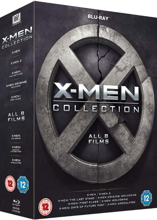 Cover for X-Men - 8 Film Collection · X-Men - Movie Collection (8 Films) (Blu-Ray) (2016)