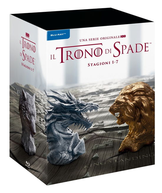 Cover for Sean Bean,james Cosmo,charles Dance,ramin Djawadi,iain Glen,julian Glover,lena Headey,peter Vaughan · Trono Di Spade (Il) - Stagioni 01-07 Stand Pack (Blu-ray) (2018)