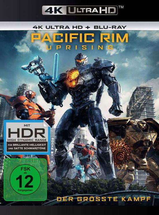 Cover for John Boyega,scott Eastwood,jing Tian · Pacific Rim: Uprising (4K Ultra HD) (2018)