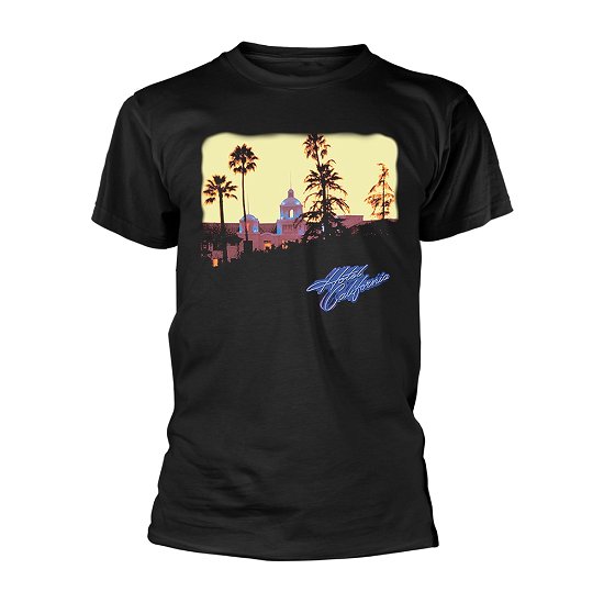 Cover for Eagles · Eagles Unisex T-Shirt: Hotel California (T-shirt) [size S] [Black - Unisex edition] (2019)
