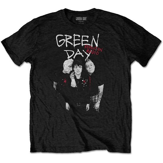 Cover for Green Day · Green Day Unisex T-Shirt: Red Hot (T-shirt) [size S] [Black - Unisex edition]