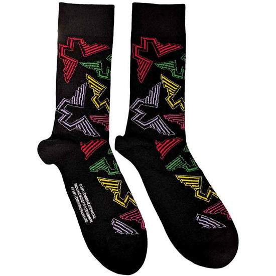 Paul McCartney Unisex Ankle Socks: Wings Logos (UK Size 7 - 11) - Paul McCartney - Fanituote -  - 5056368699696 - 