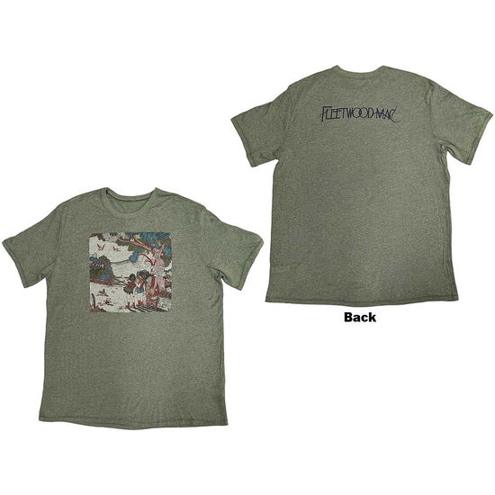 Fleetwood Mac Unisex T-Shirt: Kiln House Album Art (Back Print & Ex-Tour) - Fleetwood Mac - Mercancía -  - 5056737224696 - 