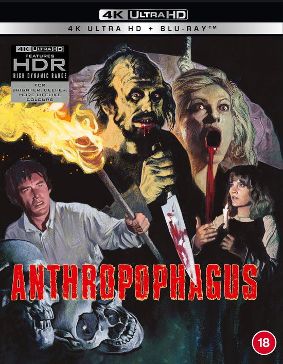 Cover for Anthropophagous (4K Ultra HD) (2024)