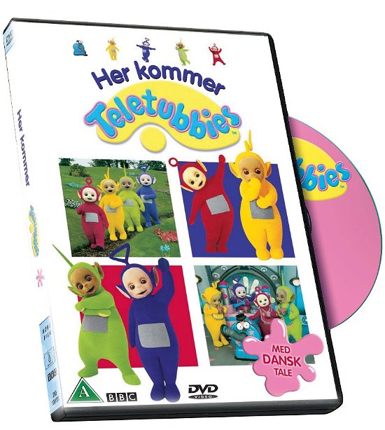 Cover for TV · Teletubbies - Her Kommer Teletubbies (DVD) (2000)