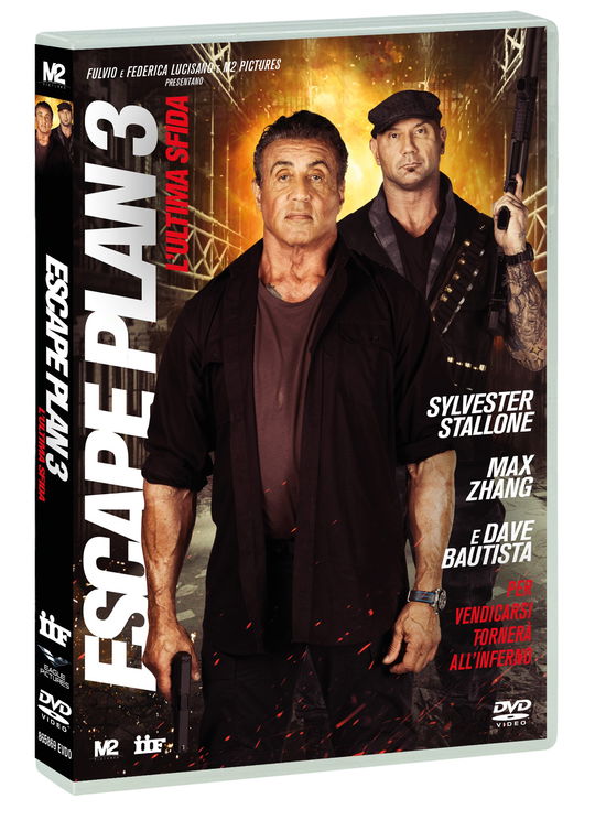 Escape Plan 3: L'ultima Sfida - 50 Cent,dave Bautista,sylvester Stallone - Filme - M2 PICTURES - 8031179958696 - 13. November 2019