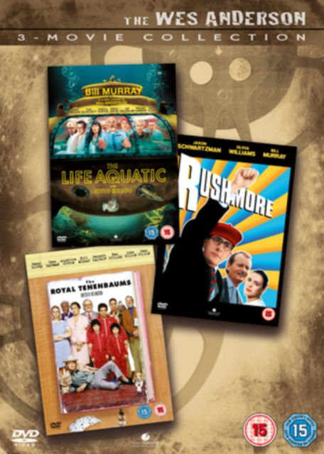 Wes Anderson - The Life Aquatic / The Royal Tenenbaums / Rushmore - Wes Anderson - Film - Walt Disney - 8717418472696 - 26 oktober 2015