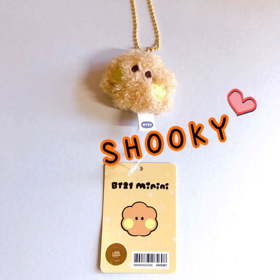 Cover for BTS · BT21 minini Doll Small Keyring (Nyckelring) [Shooky edition] (2024)