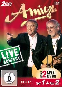 Cover for Amigos · Livekonzert-Teil 1 &amp; 2 (DVD) (2013)