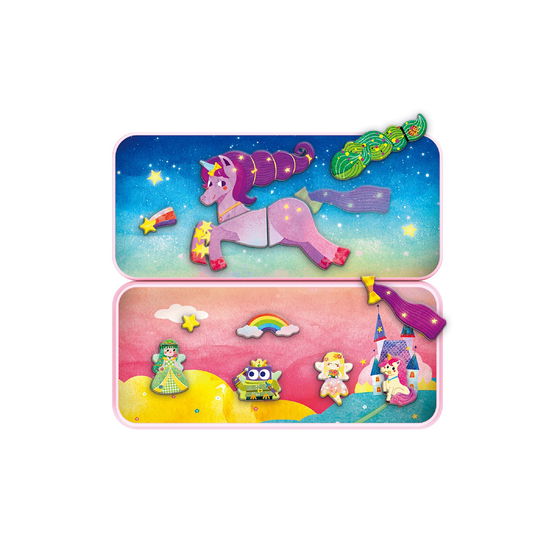 Cover for Mieredu · Magnetic Travel Box -  Unicorns - (me0885) (Toys)