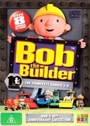 Bob The Builder - Complete Season 1-4 - Bob The Builder - Movies - ROADSHOW - 9398710914696 - June 4, 2009