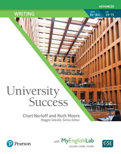 Cover for Pearson · University Success Writing Advanced, Student Book with MyLab English (Buch) (2018)