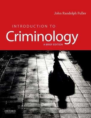 Cover for John Randolph Fuller · Introduction to Criminology (Paperback Book) (2019)