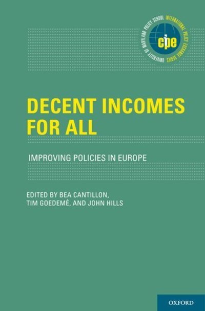 Cover for Decent Incomes for All (Hardcover Book) (2019)