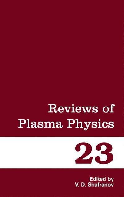 Cover for V D Edited by Shafranov · Reviews of Plasma Physics - Reviews of Plasma Physics (Hardcover Book) (2003)