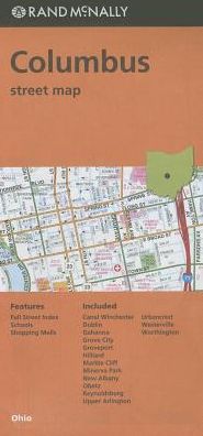 Cover for Rand Mcnally · Rand Mcnally Folded Map: Columbus Street Map (Map) [Fol Map edition] (2017)