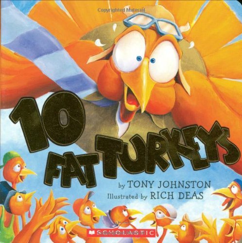 Cover for Tony Johnston · 10 Fat Turkeys (Kartonbuch) (2009)