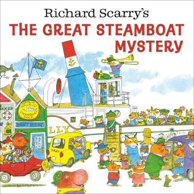 Cover for Richard Scarry · Richard Scarry's The Great Steamboat Mystery (Paperback Bog) (2023)