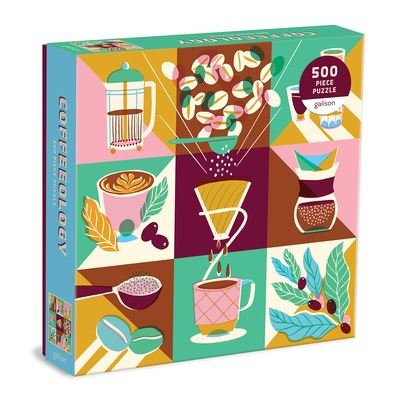 Galison · Coffeeology 500 Piece Puzzle (SPILL) (2021)