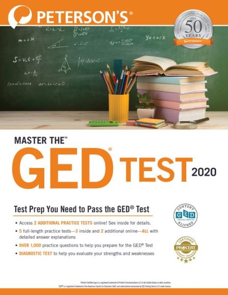 Cover for Peterson's · Master the GED Test 2020 (Paperback Book) (2020)