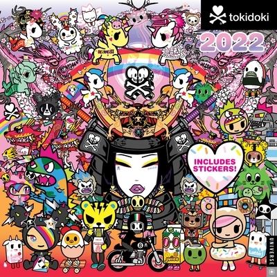 Tokidoki 2022 Wall Calendar - Simone Legno - Merchandise - Universe Publishing - 9780789340696 - July 20, 2021