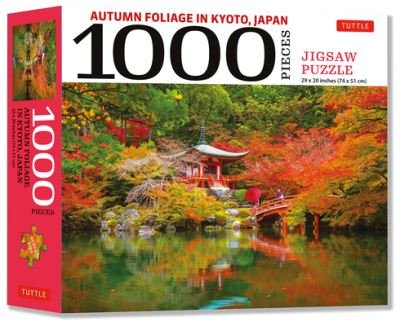 Autumn Foliage in Kyoto, Japan - 1000 Piece Jigsaw Puzzle: for Adults and Families - Finished Puzzle Size 29 x 20 inch (74 x 51 cm); A3 Sized Poster - Tuttle - Jogo de tabuleiro - Tuttle Publishing - 9780804854696 - 7 de março de 2023