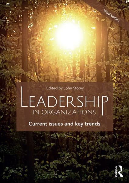 Cover for John Storey · Leadership in Organizations: Current Issues and Key Trends (Taschenbuch) (2016)