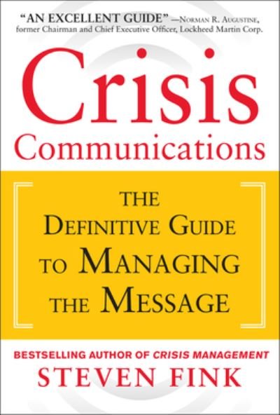 Cover for Steven Fink · Crisis Communication (PB) (Book) (2023)